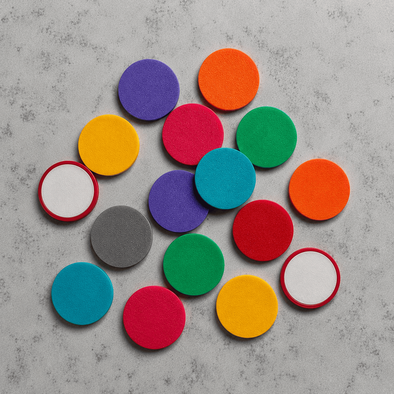 Rainbow Counters - 100 Pack