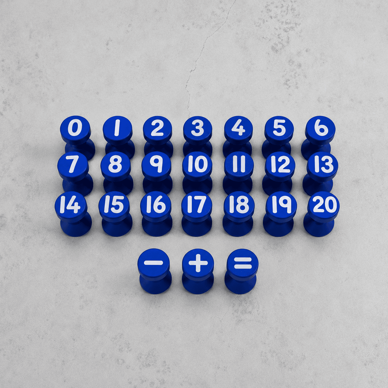 Numbers 0 - 20 Playdough Stampers & Symbols - Image 4