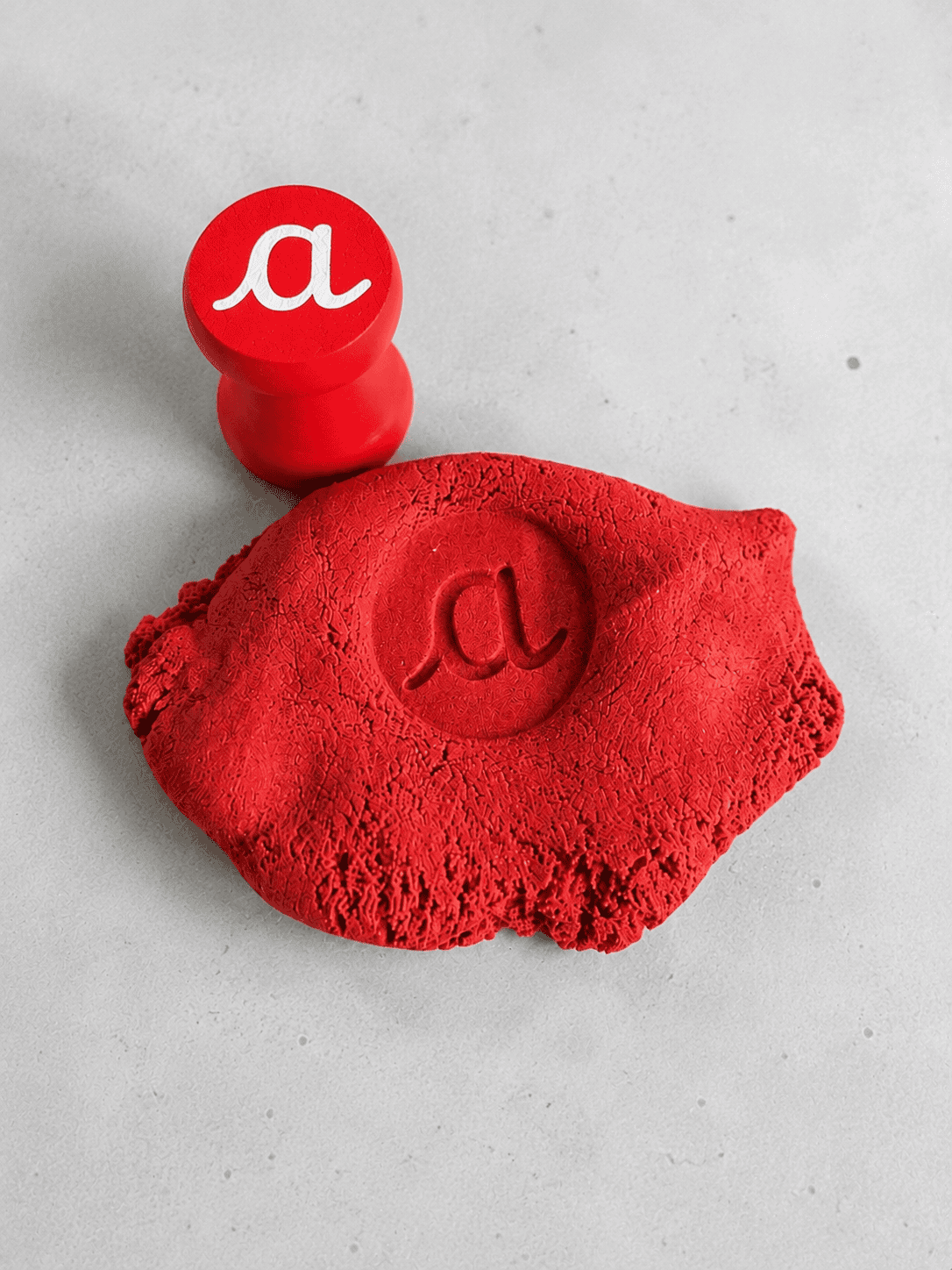 Alphabet Playdough Stampers - Precursive