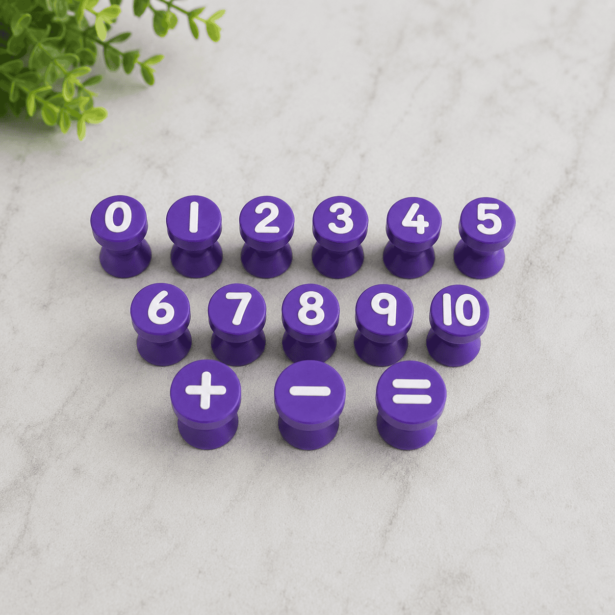 Numbers 0 - 10 Playdough Stampers & Symbols - Image 2
