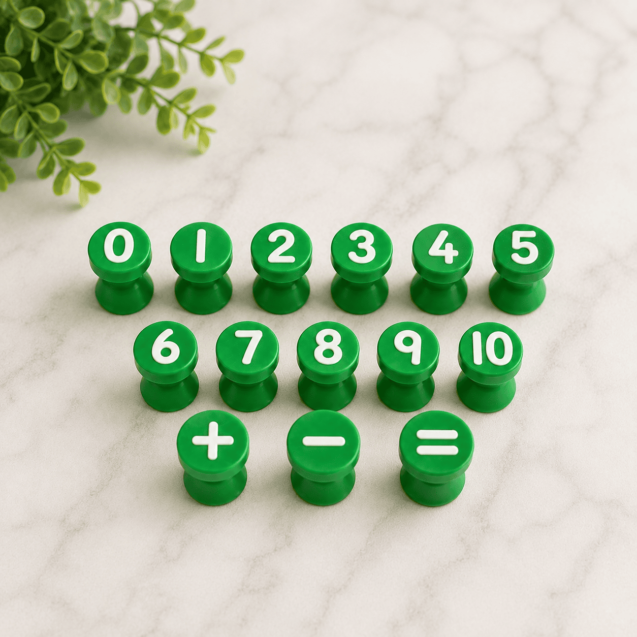 Numbers 0 - 10 Playdough Stampers & Symbols - Image 4