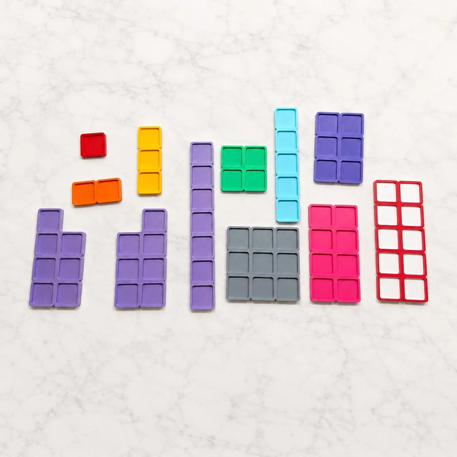 Joined Counting Trays 1-10