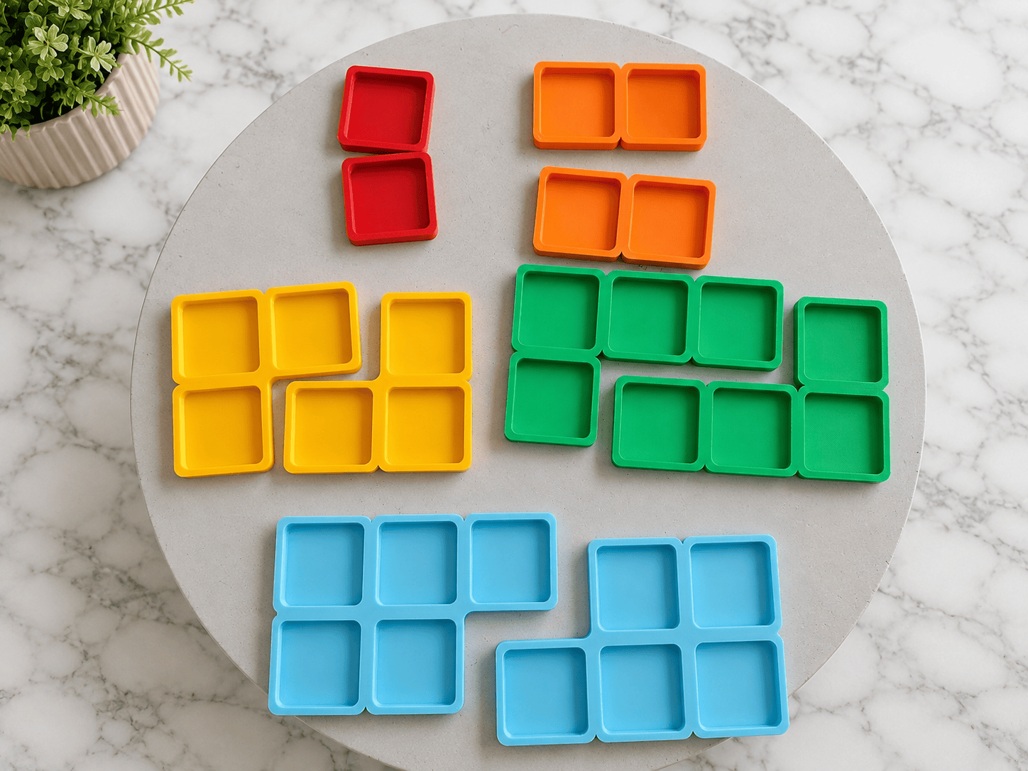 Double Counting Trays to 10