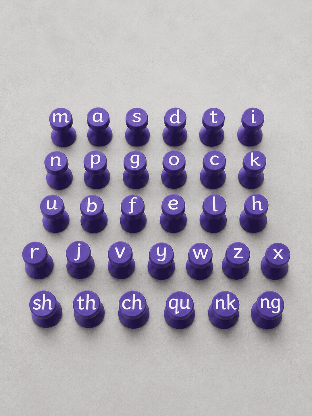 Set 1 Phonic Playdough Stampers