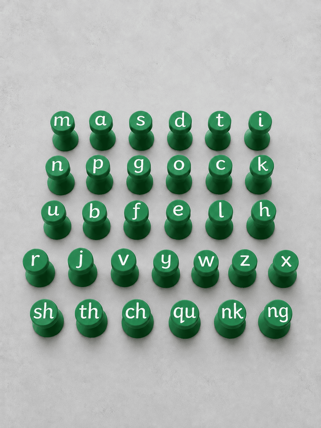 Set 1 Phonic Playdough Stampers - Image 3