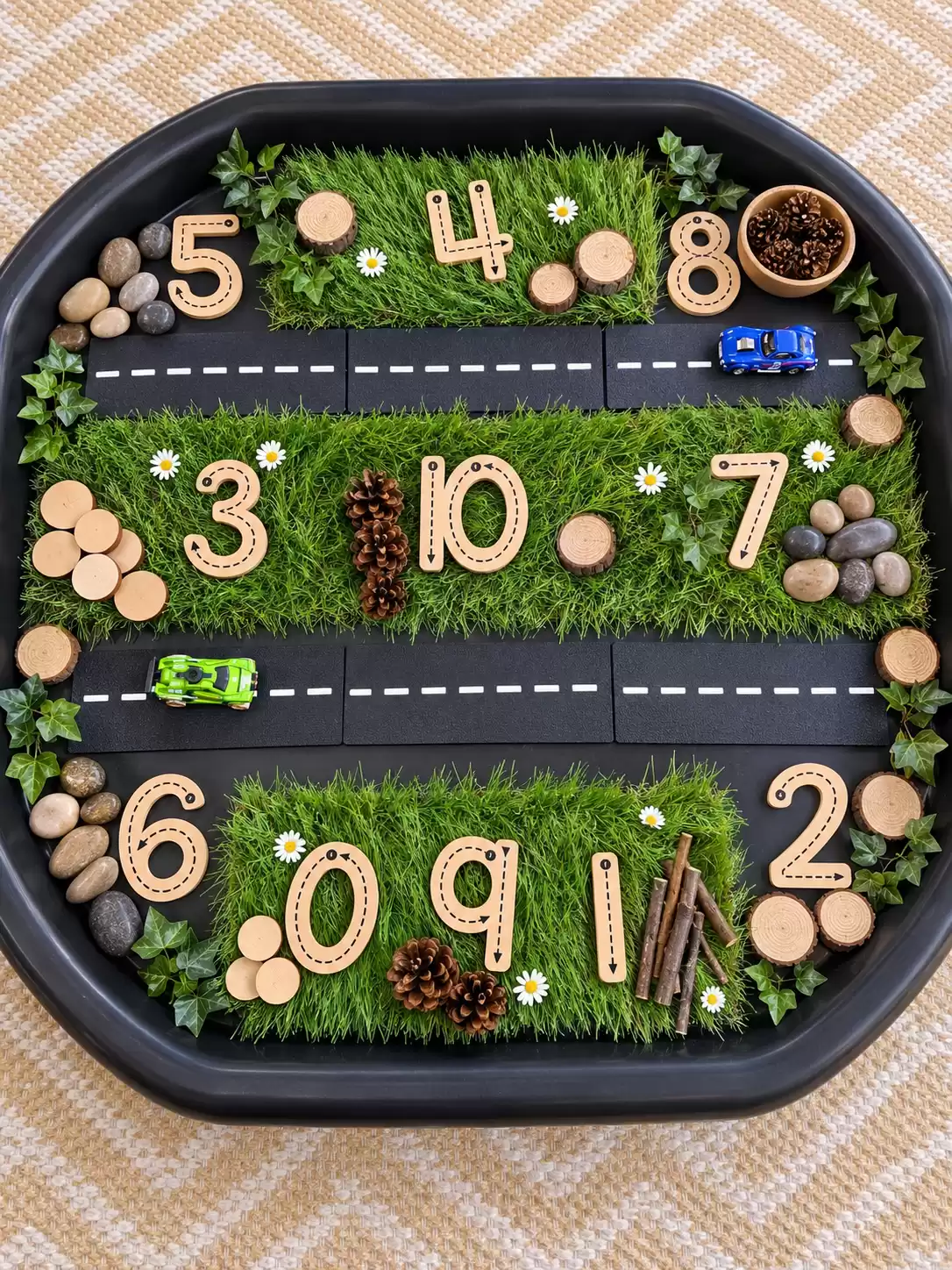 Tracing Numbers 0-10 Oak