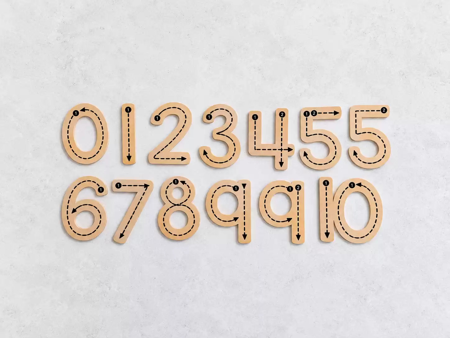 Tracing Numbers 0-10 Oak - Image 2