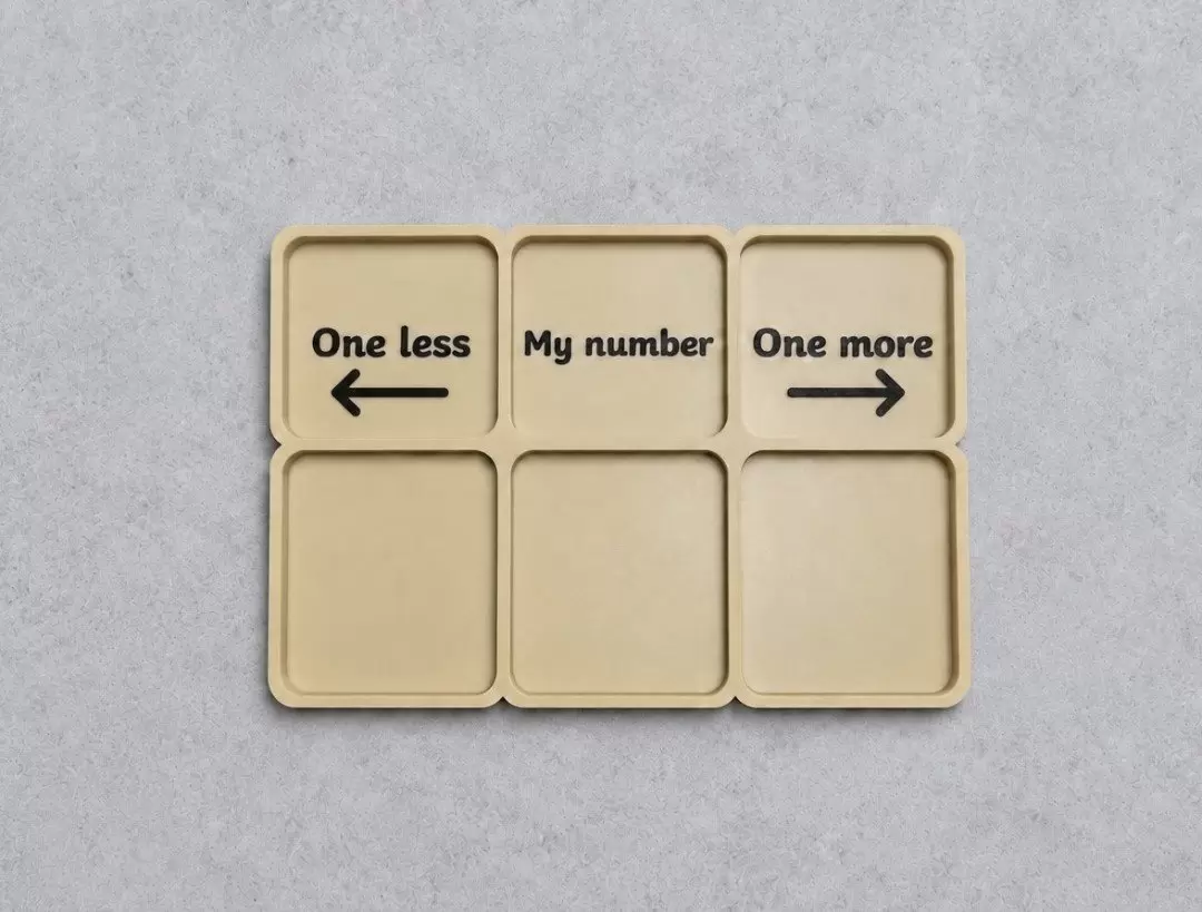One more/One less Tray 4pk