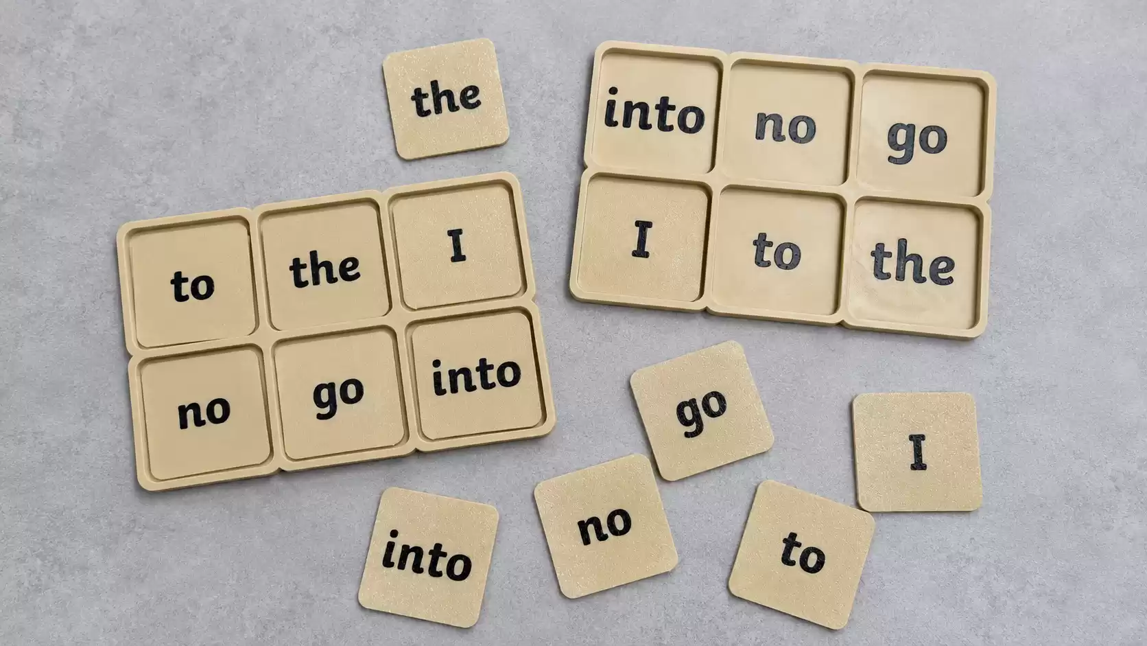 Phase 2 Tricky Word Bingo