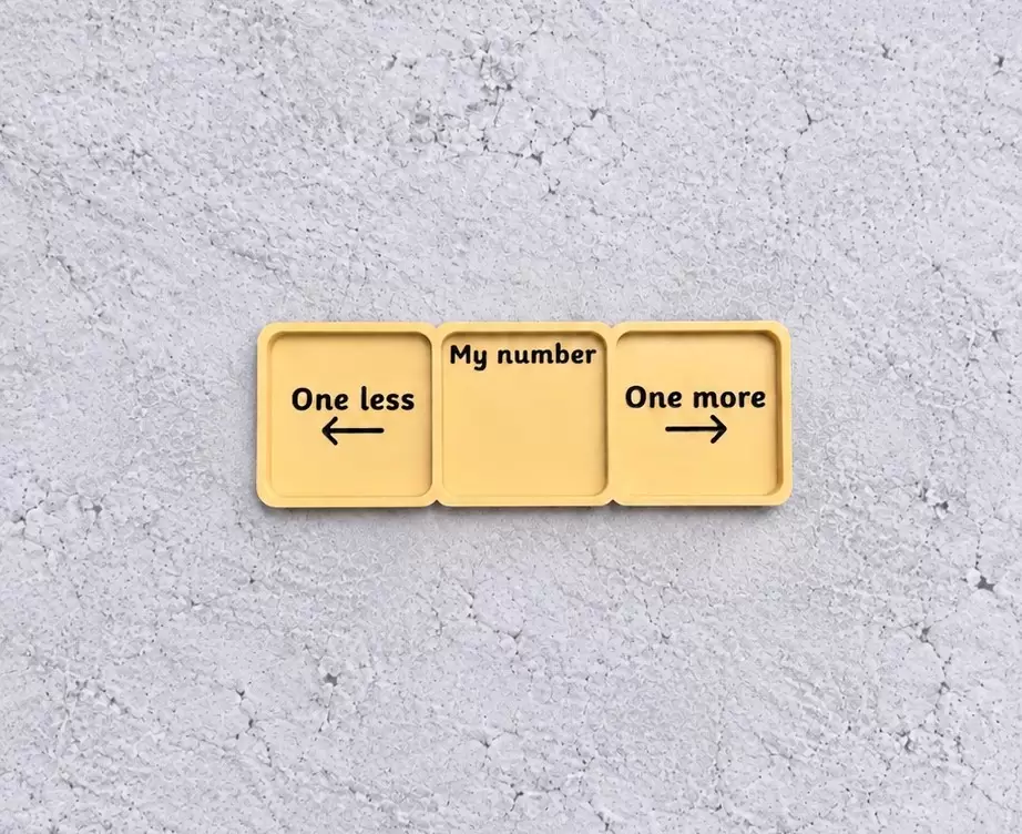 One more/One less Frame 4pk